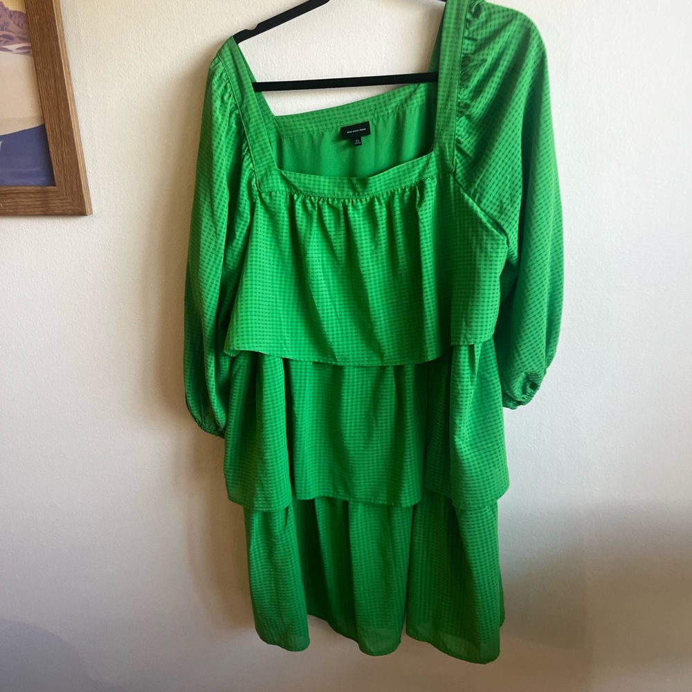 Who What Wear Emerald Green Dress